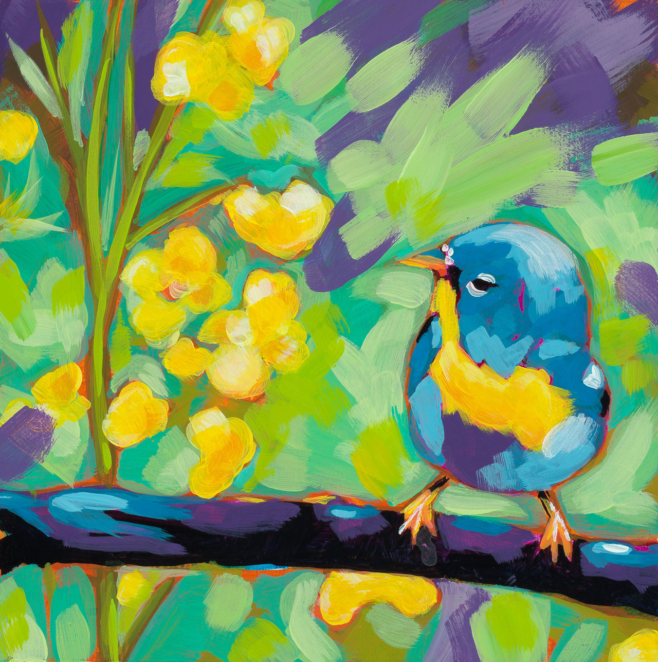 Bird Series-Bird on a Branch