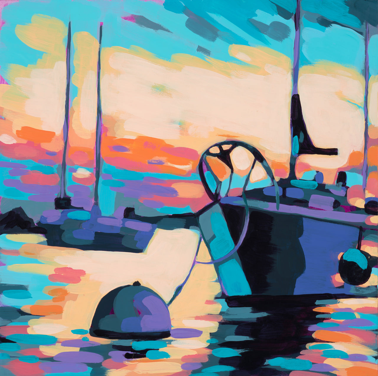 Sunset in the Bay