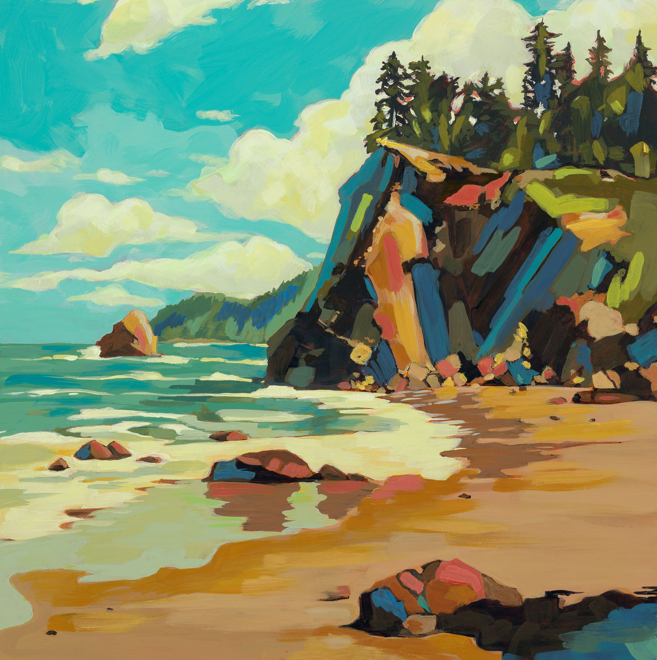 Rocky Shoreline (Original)