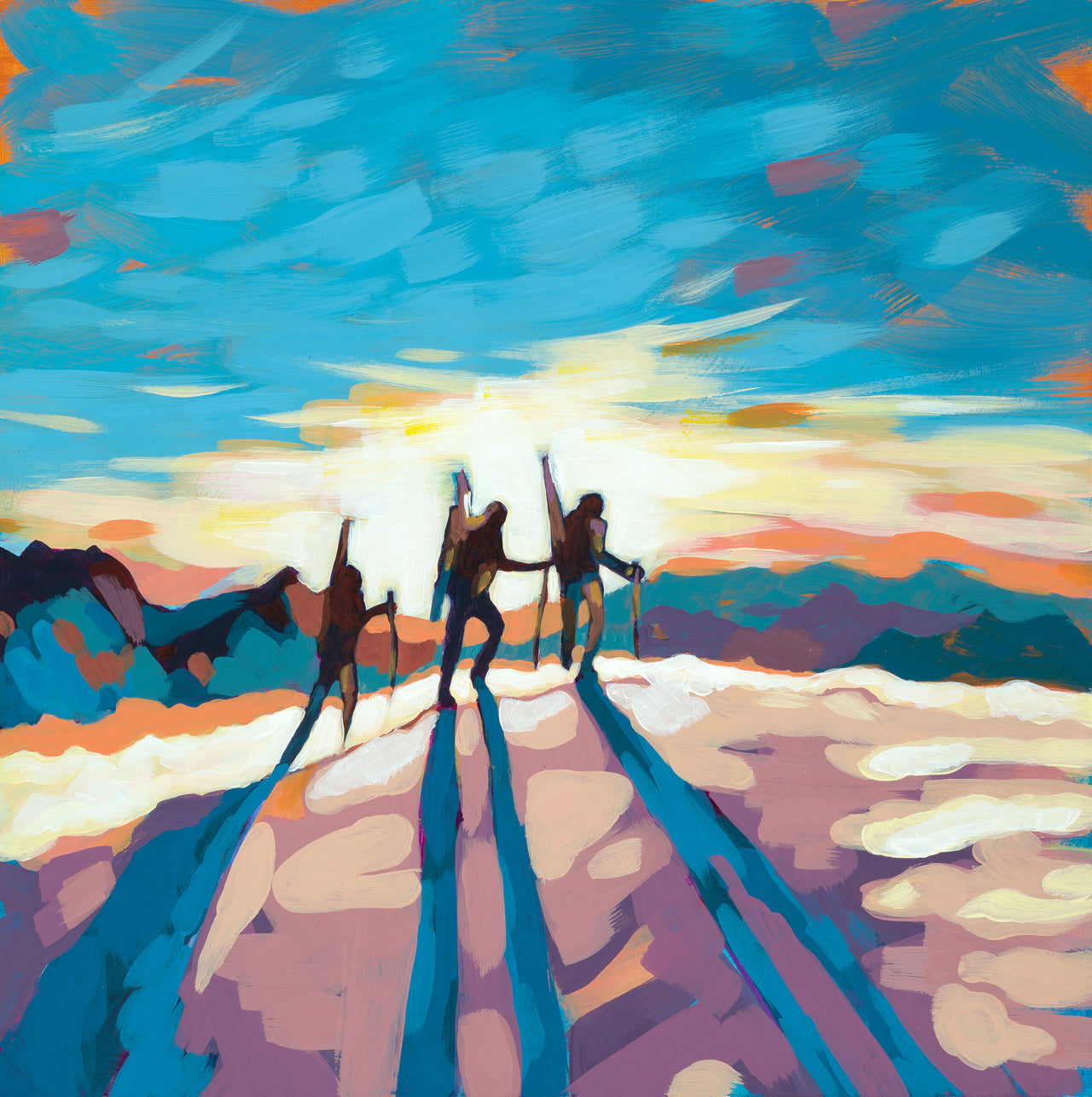 Sunrise Skiiers